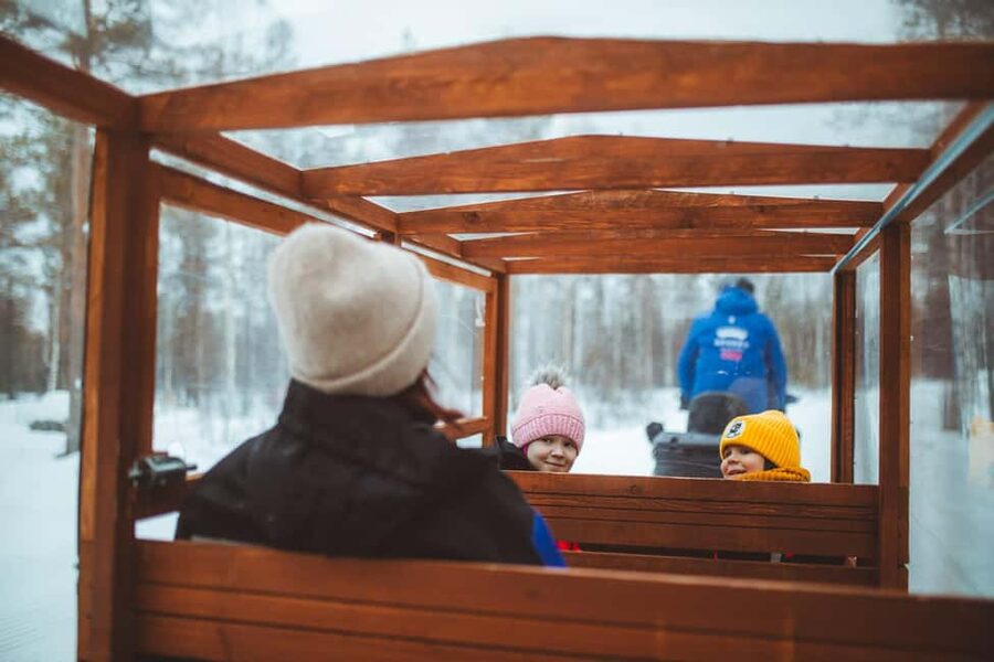 Rovaniemi: Family Snowmobiling Trip - Adults Drive, Kids Ride Warm, and the Pace Stays Gentle