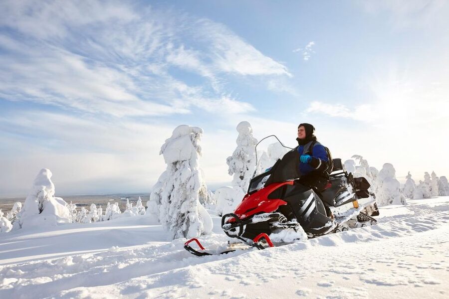 Rovaniemi: Guided Wilderness Snowmobile Ride - The About-1-Hour Drive Through Frozen Trails and Quiet Snow