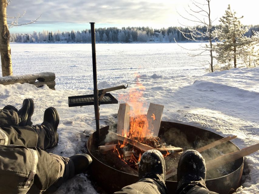 Rovaniemi: Ice Fishing Experience - Small Group Magic in Rovaniemi: Up to 8 People, English Guide