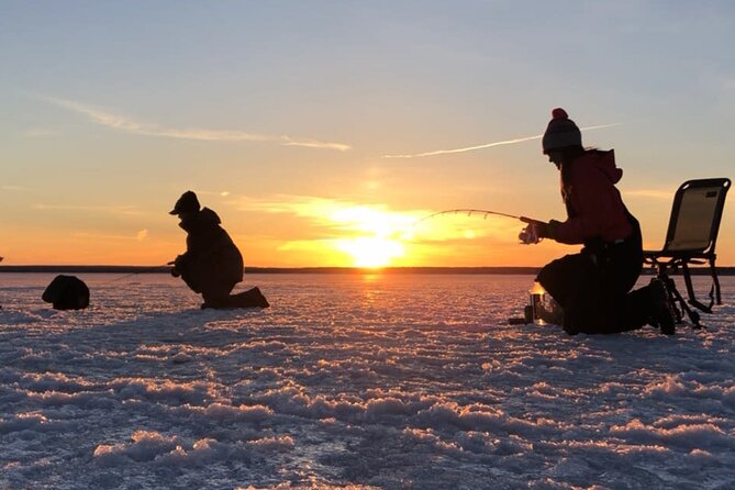 Rovaniemi: Ice Fishing from Private Lakefront Property & BBQ - Key points