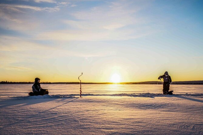 Rovaniemi: Ice Fishing from Private Lakefront Property & BBQ - Gear and Clothing: Thermal Overalls Make the Difference