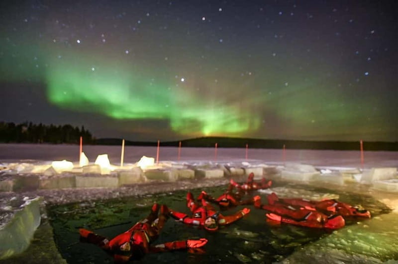 Rovaniemi: Ice Floating in Forest Lake with Aurora Borealis - Key Things I’d Zoom In On
