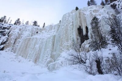 Korouoma Canyon & Frozen Waterfalls Tour with BBQ