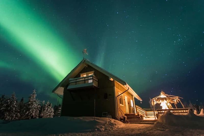 Rovaniemi: Lakeside Private Sauna with Aurora Borealis - Rovaniemi meet-up and what private really means