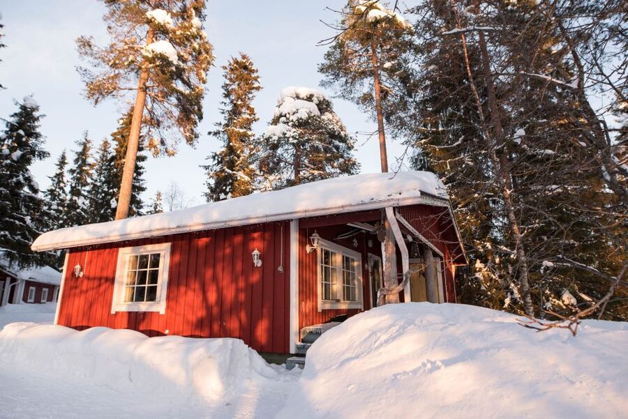 Rovaniemi: Lappish Evening Experience with Dinner - Inside the wood-burned sauna: the part most people get right when they follow the guide