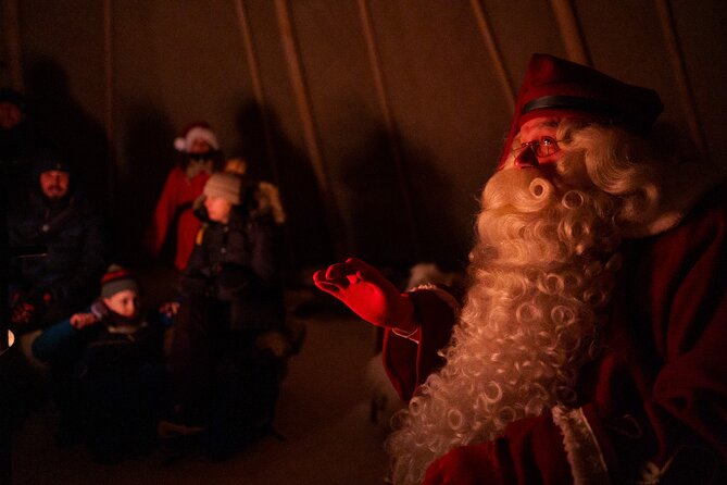 Rovaniemi: Meet Santa Claus & Northern Lights Experience - Santa Claus Time in the Wilderness, With Free Photos