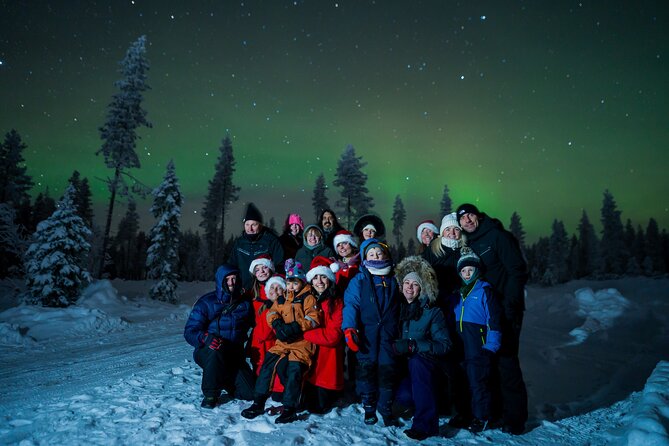 Rovaniemi: Meet Santa Claus & Northern Lights Experience - Warm Overalls, Elf Games, and a Bonfire Barbecue Start