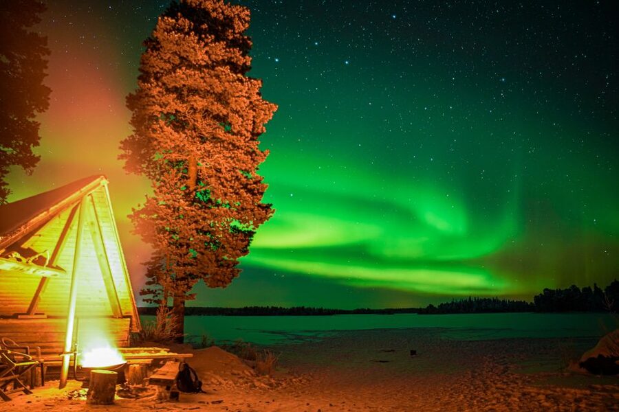 Rovaniemi: Night Sky lappish Barbecue - Your odds: how to prepare for the northern lights without stress