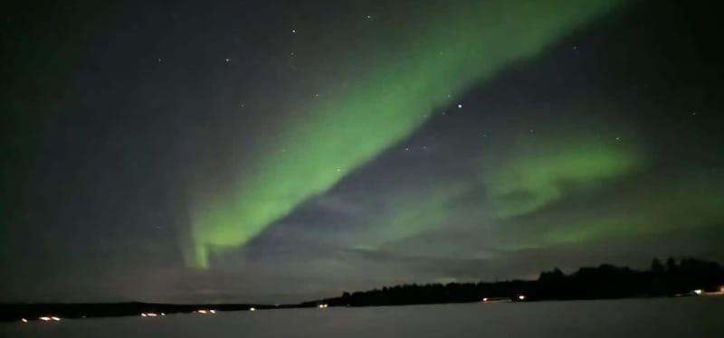 Rovaniemi: Northern Lights Hunters. Aurora + BBQ - Santa Claus Village Photo Stop, Quieter at Night