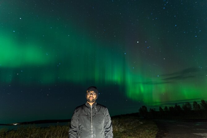 Rovaniemi: Northern lights money back tour - From the comfortable vehicle to the viewing zone: what your evening feels like
