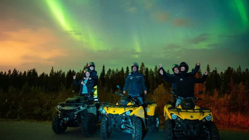 Rovaniemi: Northern Lights Quad Bike Tour - Rovaniemi at night: why quad bikes beat waiting in one spot