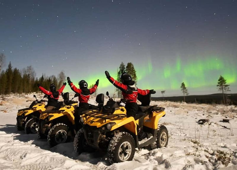 Rovaniemi: Northern Lights Quad Bike Tour - How the 3-hour timing works in real life