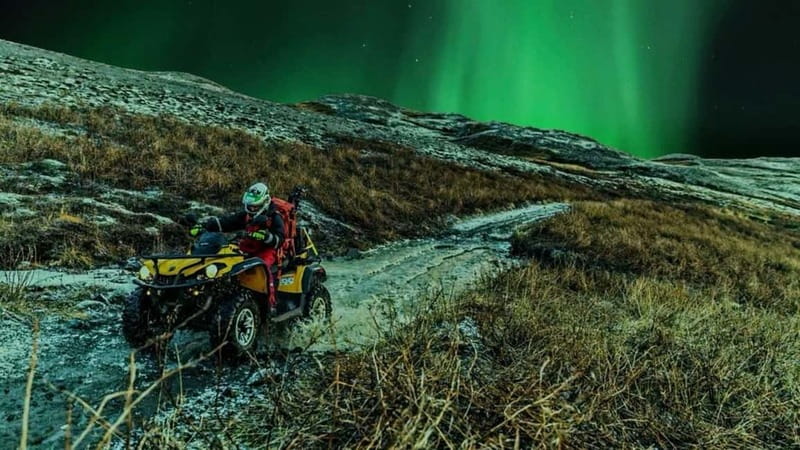 Rovaniemi: Northern Lights Quad Bike Tour - Gear up fast: what the winter clothing actually changes