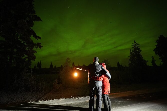 Rovaniemi – Real Northern Lights Hunting Experience (Small Group) - Hot drinks and guide-shot photos, the perks you feel in the cold