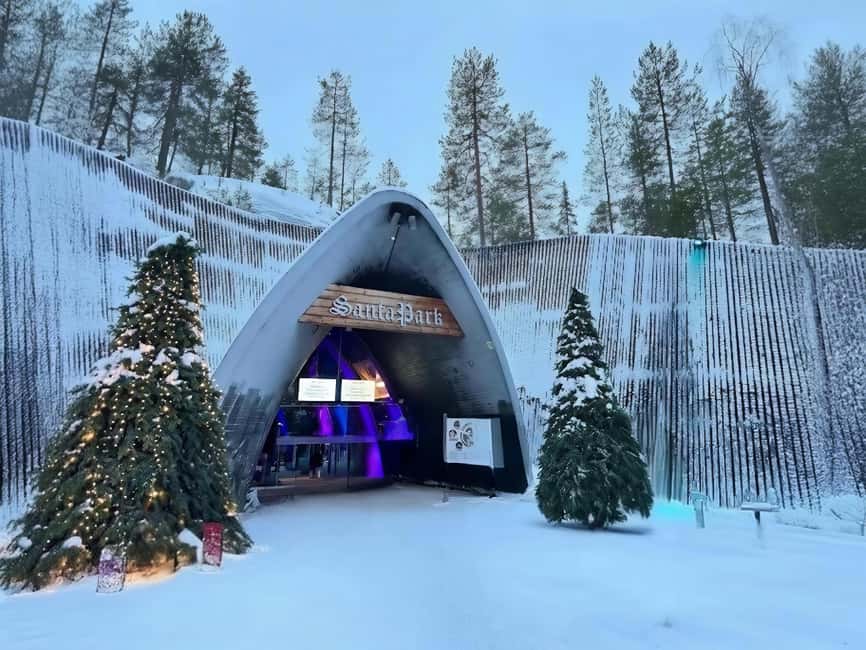 Rovaniemi: Santa Claus Village and Santa Park Day Trip - Santa Claus Village: the office meeting, the short wait, and 2 hours to roam