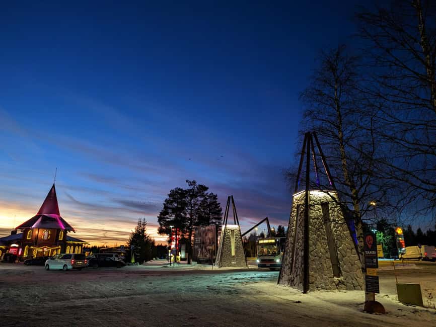 Rovaniemi: Santa Claus Village and Santa Park Day Trip - Snowman World: ice slides and snow sculptures during December 6 to March 17