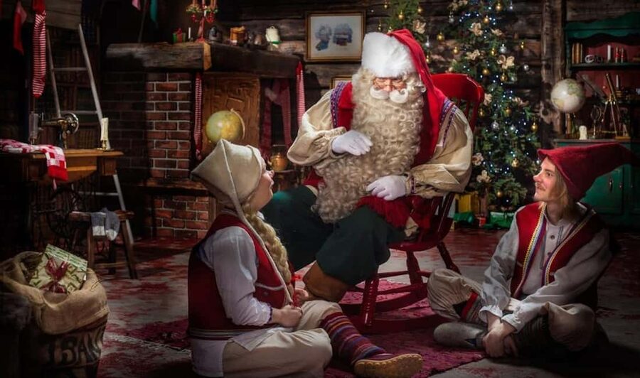 Rovaniemi: Santa Claus Village Guided Tour with pickup - Santa Claus Village walkthrough with a guide, not just wandering