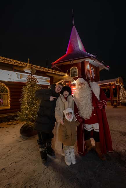 Rovaniemi: Santa Claus Village, Husky & Reindeer Tour - Rovaniemi winter activities in the second half of the day