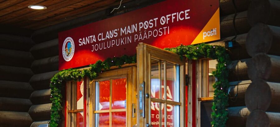 Rovaniemi: Santa's Village, Husky, & Reindeer Sled Ride - Santa Claus Village: main office, photos, postcards, and souvenir time
