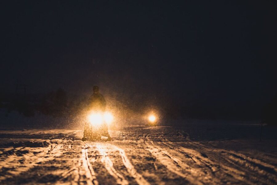 Rovaniemi: Search for Northern Lights Snowmobiling Trip - A 2 hour Lapland mission: ride hard, look up
