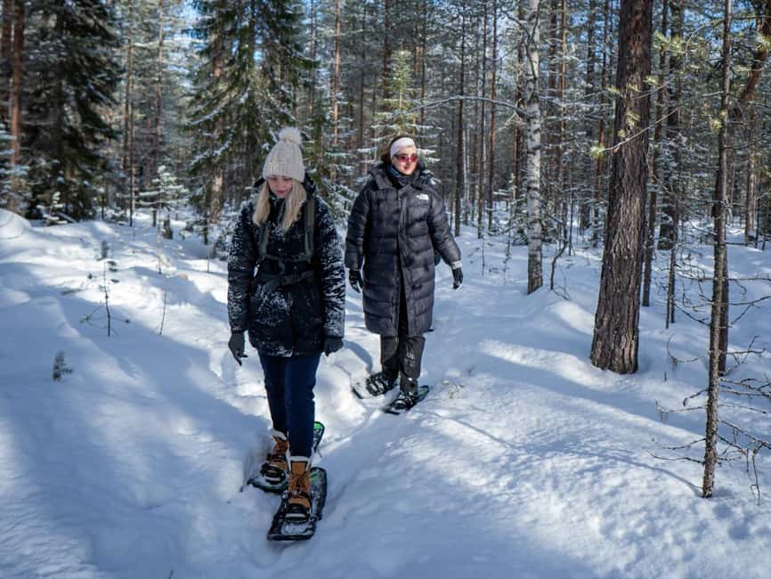 Rovaniemi: Small-Group Snowshoe Tour at Vikaköngäs & BBQ - On your outfit: thermal overalls and what you still need to bring
