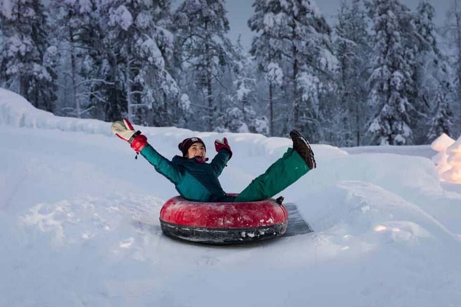 Rovaniemi: SnowGlow Winterpark Entry Ticket - Rovaniemi SnowGlow in two days: how the timing works