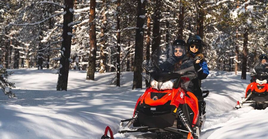 Rovaniemi: Snowmobile Safari into the Arctic Circle Forest - Wild Nordic Safari Center to the forest, and why the first minutes count