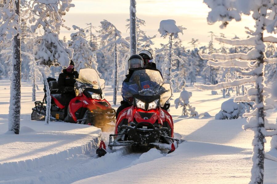 Rovaniemi: Snowmobile Safari to a Reindeer Farm - Rovaniemi Meets Lapland, with SAFARTICA at Koskikatu 9