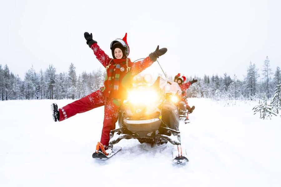 Rovaniemi: Snowmobile Safari with Santa's Elves - How this 1.5-hour Santa’s Elves safari actually feels