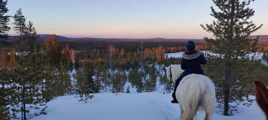 Rovaniemi: Winter Horseback Ride on Snowy Hills and Forests - Getting warm: what to wear so you enjoy the stop-and-photo moments