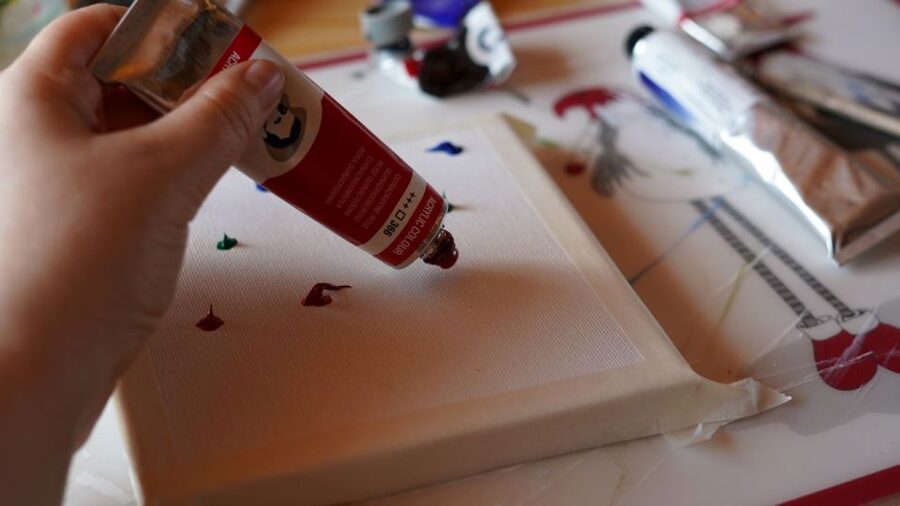 Rovaniemi: Workshop - Aurora painting - Aurora painting workshop quick hits