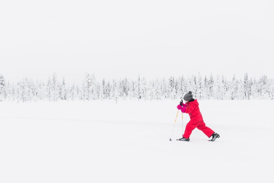 Ruka: Cross-country skiing - Ruka cross-country skiing, Finnish-style in 2 hours