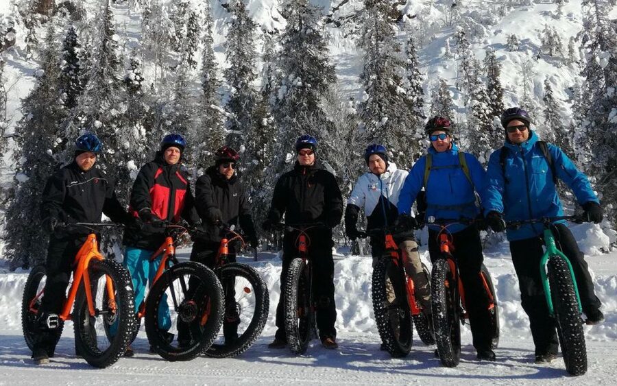 Ruka: Guided fatbike safari - Ruka fatbike safari: the quiet kind of winter fun