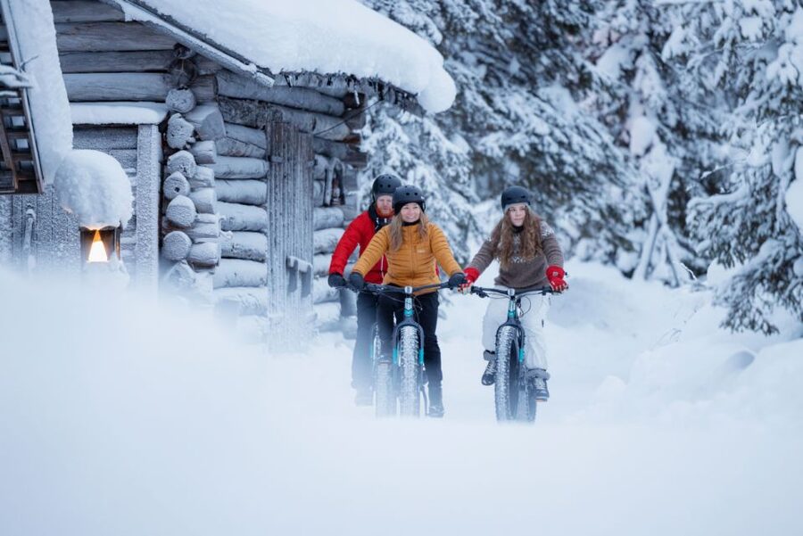 Ruka: Guided fatbike safari - What is included, what you supply, and what to wear