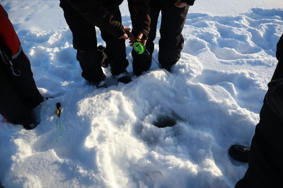 Ruka: Ice fishing trip - English and Finnish support, so you can actually enjoy the day