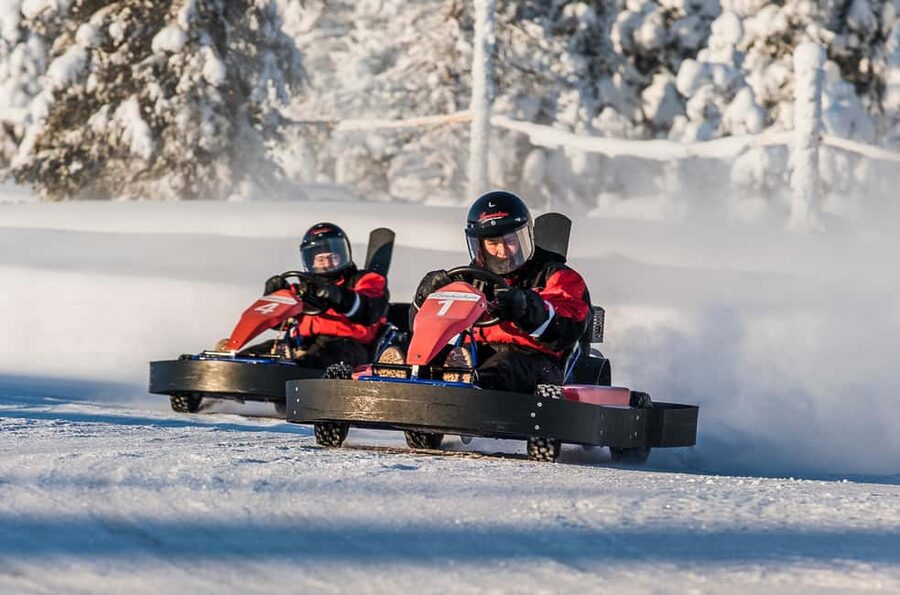 Ruka: Ice Karting Race - Gear Up Like a Pro, Helmet to Winter Shoes