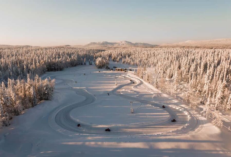 Ruka: Ice Karting Race - Where You Start at Lammintupa Safari House
