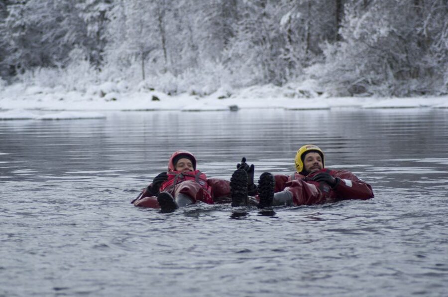 Ruka: River Floating - Gear check: dry suit, helmet, and the layers that make the difference