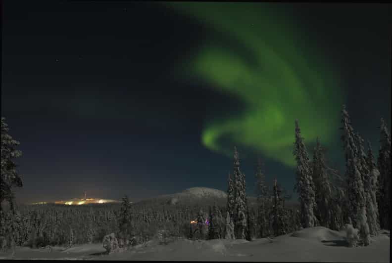 Ruka: Searching for the northern lights with snowshoes - Northern lights odds: you’re not buying a guarantee