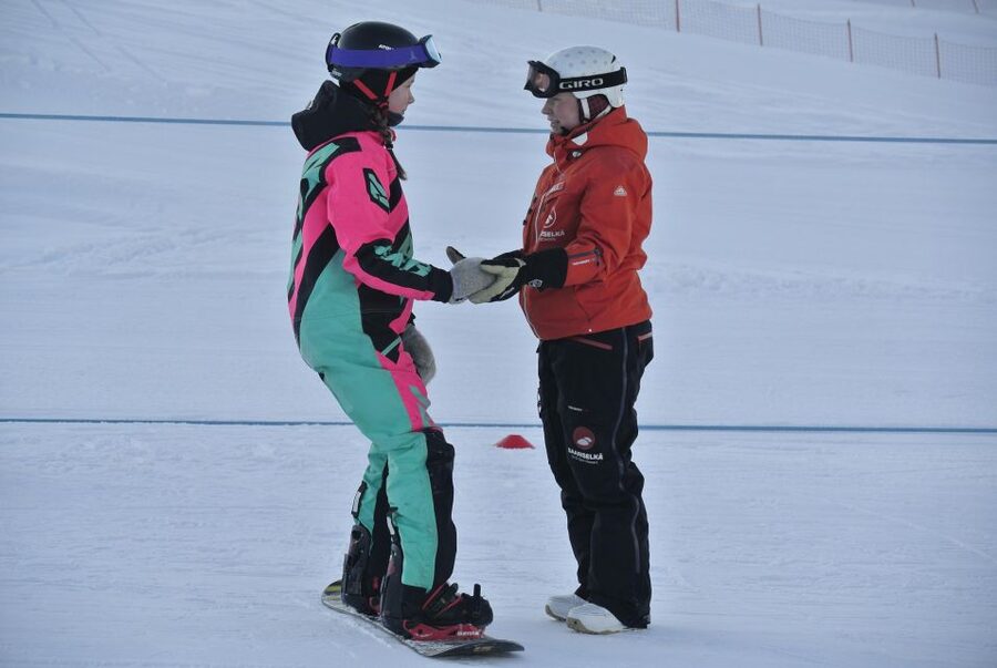 Saariselkä: Easy Snowboard Day Package (11y+) - Meeting Point at Hiihtokoulu Sign: How to Get Started Without Stress
