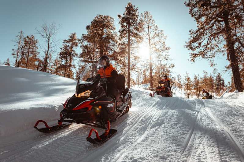 Saariselkä: Snowmobile Ride with Hot Drinks - The hot drink stop, cookies, and the quiet Arctic break