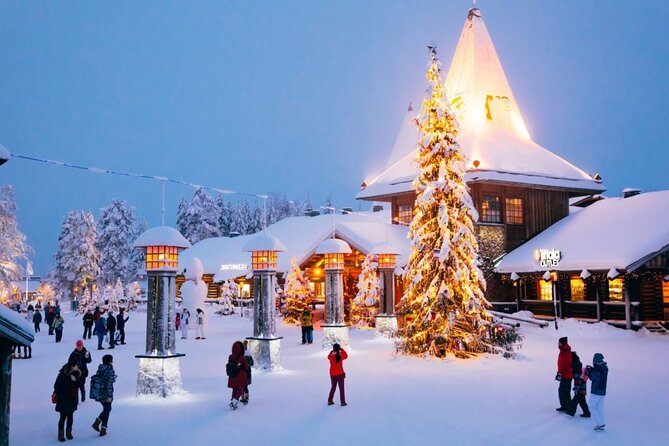 Santa Claus Village, Husky and Reindeers Combo Safari - Reindeer yard and the 400m sleigh ride