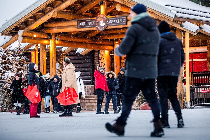 Santa Village Tour+Lapland Cuisine In Glass Igloo+Snow Scooters - Santa Claus Village, Meet Santa and Cross the Arctic Circle