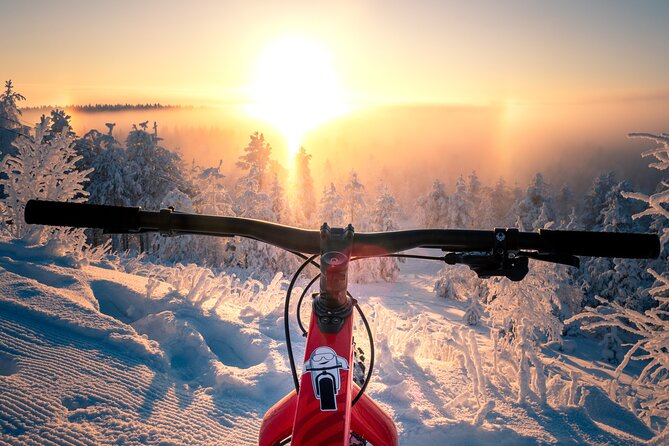 Scenic electric fat bike group ride in Rovaniemi - Electric fat biking in Rovaniemi, with real Arctic views