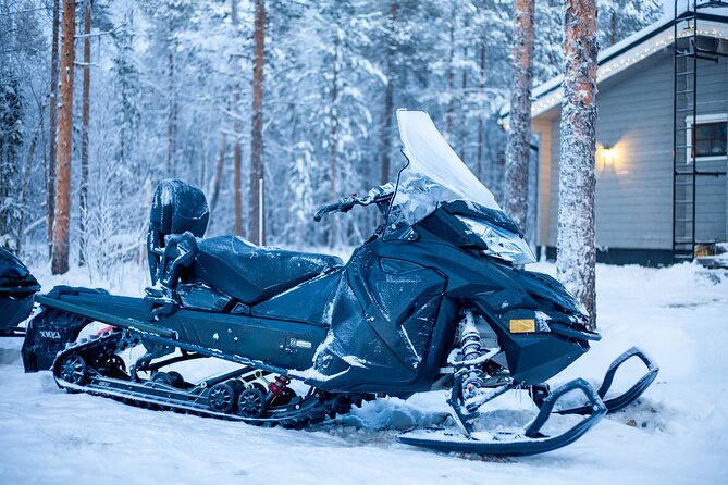 Small Group: Snowmobile Safari from Riverside Lodge 3h - Pickup From Your Levi Accommodation Makes the Day Easier