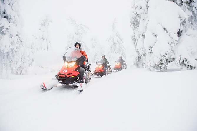 Snowmobile Adventure in Lapland - The Southern Lapland snowmobile route: what you’ll actually do