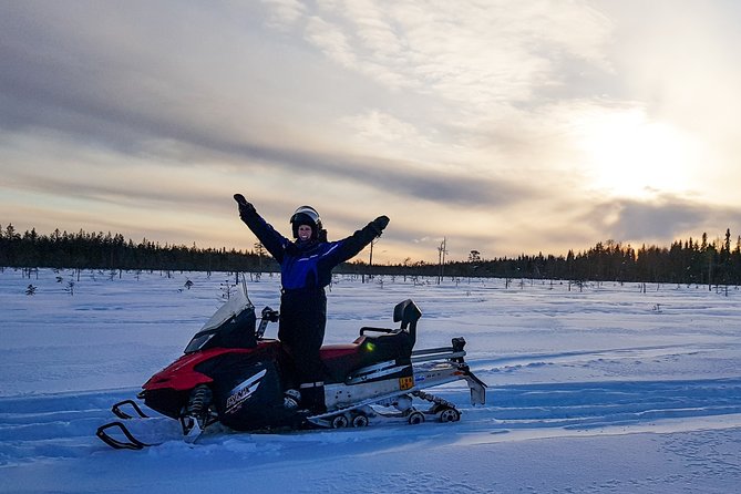 Snowmobile Driving - Morning start - Lapland Welcome at 10:00, where you get ready the easy way