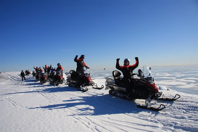 Snowmobile Safari in Helsinki Archipelago with Lunch - Getting to Senate Square, Then Into Snow Gear Mode