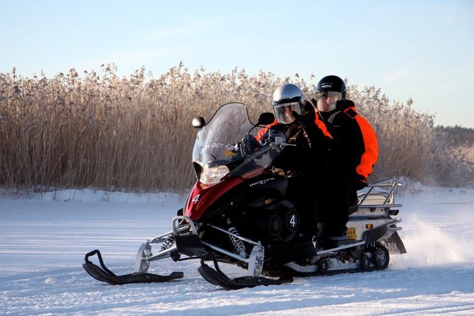 Snowmobile Safari in Helsinki Archipelago with Lunch - Lunch Over the Campfire, Plus Ice Fishing and Kick Sleds