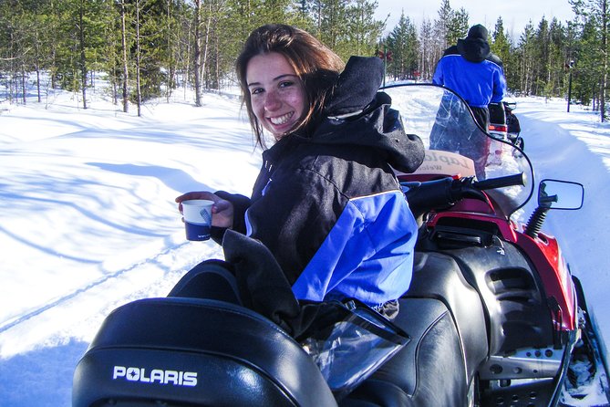 Snowmobile Safari in the Nature - A Rovaniemi snowmobile safari that feels like real winter travel